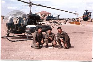 Chervin- Chatelain- Lecoz- 9e Hussards- Crampel oct 1958